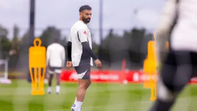 محمد صلاح، الصورة من صفحته على فيسبوك