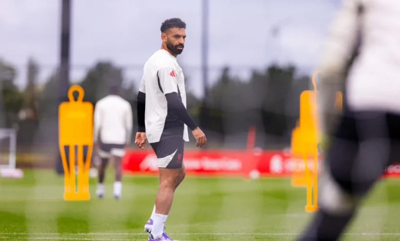 محمد صلاح، الصورة من صفحته على فيسبوك