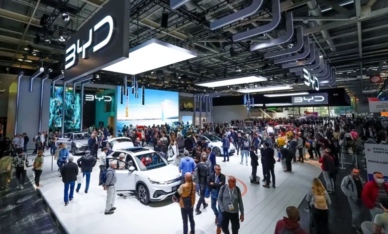 BYD في معرض باريس للسيارات