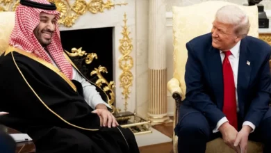 ترامب وبن سلمان في المكتب البيضاوي، الصورة من حساب البيت الأبيض على إكس