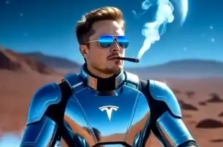 إيلون ماسك، الصورة من حسابه على إكس
