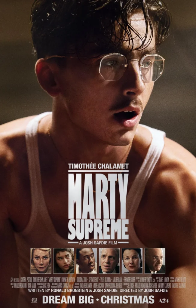 فيلم Marty Supreme، Photo by Courtesy of A24