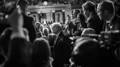 ترامب يلقي خطاب حالة الاتحاد أمام الكونجرس، الصورة من حساب البيت الأبيض على إكس