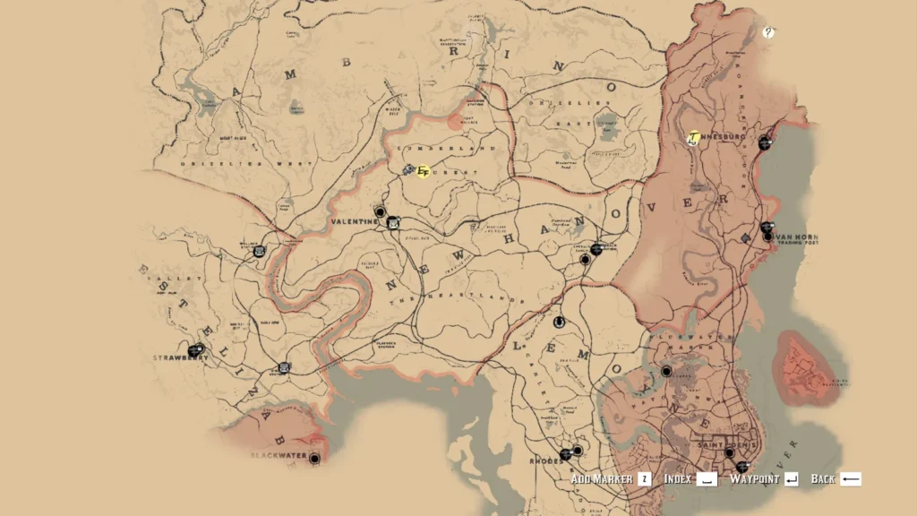 سكرين شوت من لعبة red dead redemption 2