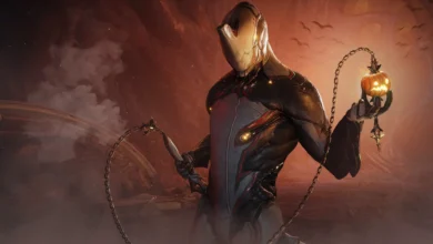 صورة ترويجية لفعالية الكوابيس المقدسة في لعبة Warframe — المصدر: صورة ترويجية للعبة Warframe — حقوق اللعبة والصورة محفوظة لـDigital Extremes.