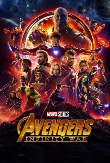 الملصق الدعائي لفيلم Avengers: Infinity War (2018)