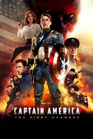 الملصق الدعائي لفيلم Captain America: The First Avenger (2011)