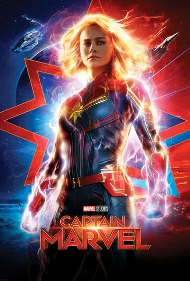 الملصق الدعائي لفيلم Captain Marvel (2019)