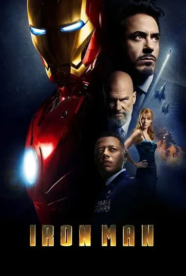 الملصق الدعائي لفيلم Iron Man (2008)
